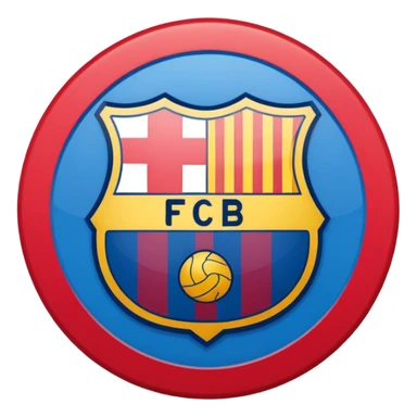 Fc barcelona logo  sticker