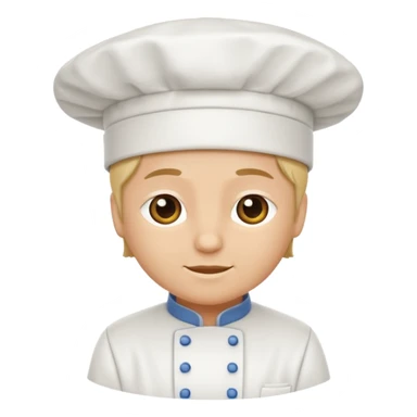 chef cap only sticker