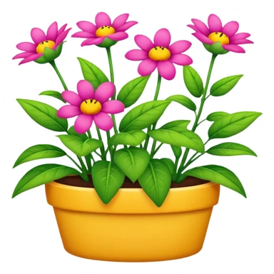 Plantas con flores sticker