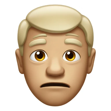 Disgusted look sticker