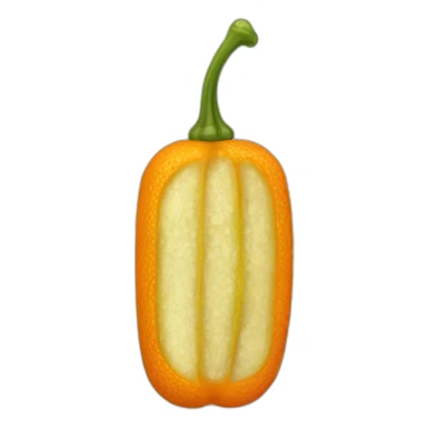 orange-pickle sticker