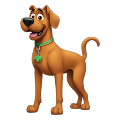 Scooby doo sur samy sticker