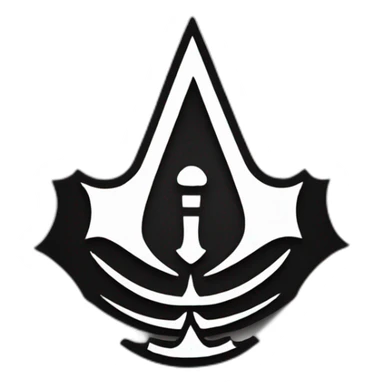 Logo assasin’s creed sticker