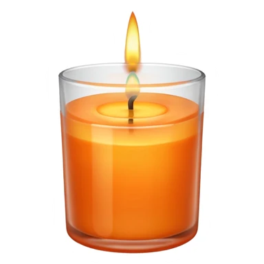 Aesthetic Sky Candle Cup sticker