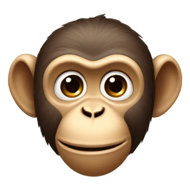 monkey blowing kisses  sticker