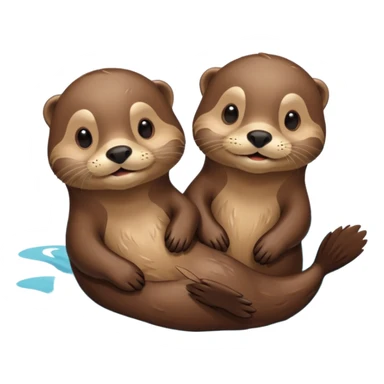 Otters  sticker