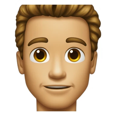 young arnold schwarzenegger sticker