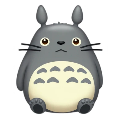 sad-totoro sticker