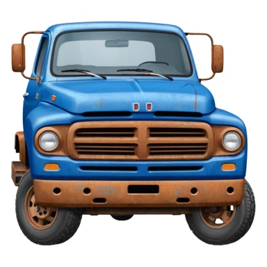 2002 dodge truck two wheels on the back blue sticker