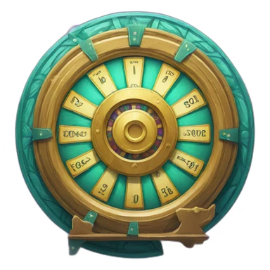 wheel of fortune tarot card sticker