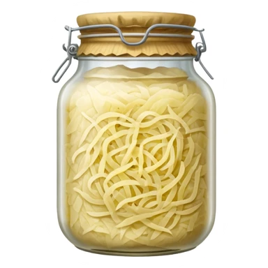 квашеная капуста в банке sticker