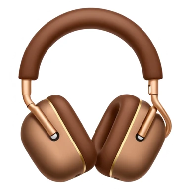Airpods max brown color sticker