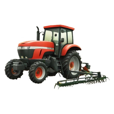 Agricultural implements sticker