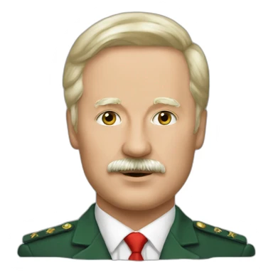 Lukashenko giga chad sticker