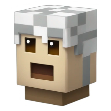 Minecraft bloc sticker
