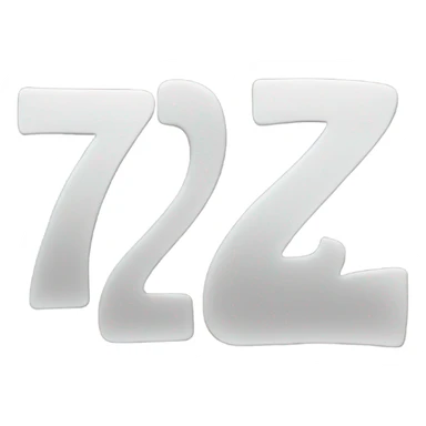 Number 72 sticker