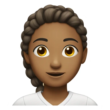 Niña jugando al a el voley sticker