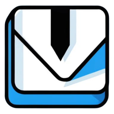 Wa white check mark inside a blue circle  sticker