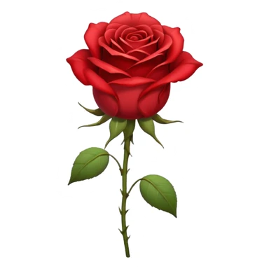 Wilted rose sticker