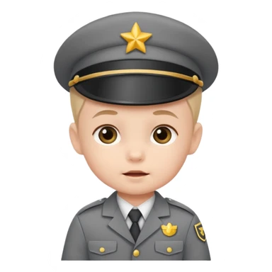 Hitler, cute, baby sticker