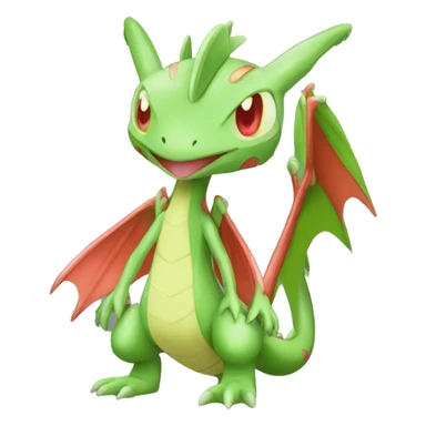 Full body shiny Flygon-grovyle sticker