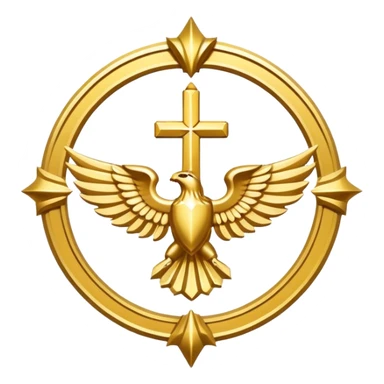 dominus' emblem holy  sticker