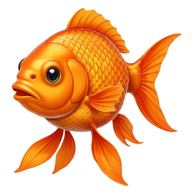 Make him look like a goldfish sticker