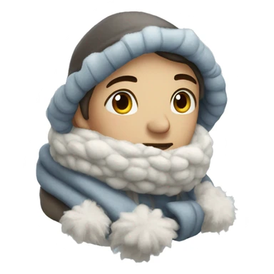 cosy winter  sticker