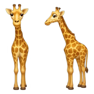 Male-designer-giraffe sticker