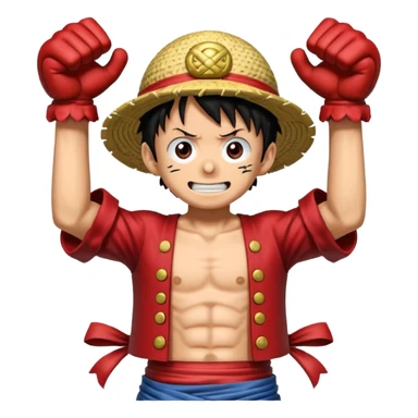 Monkey.D.Luffy gear 5  sticker