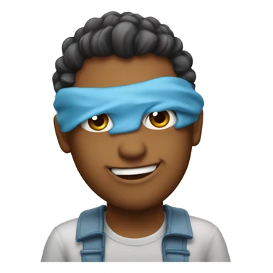 Emoji happy birthday sticker