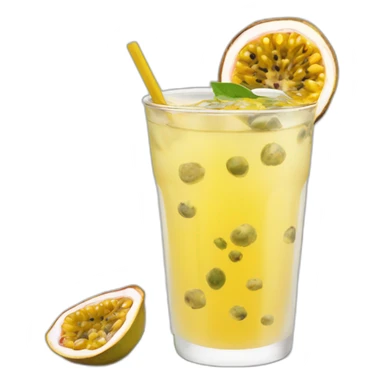 passion fruit white tea sticker