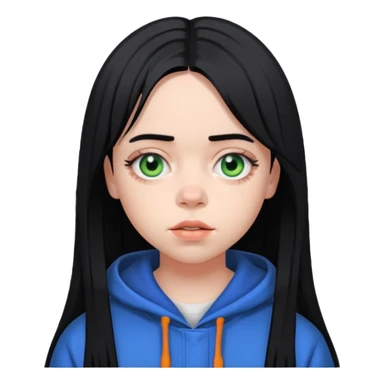 Billie Ellish sticker