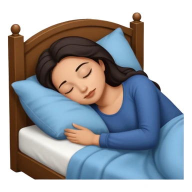 Latina baddie sleeping sticker