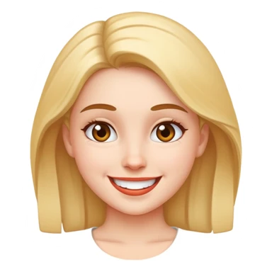 girl rizzing somebody up sticker