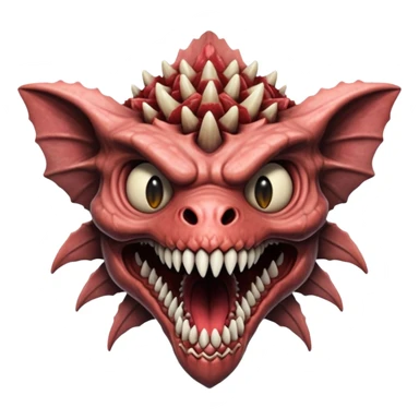 Stranger things demogorgon head sticker