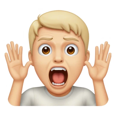 Happy Screaming  sticker