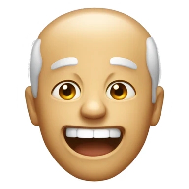 Dying of laughter sticker