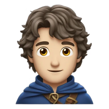 Frodon lord of the ring sticker