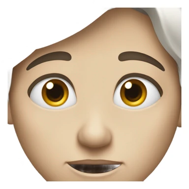 Eyes rolling  sticker
