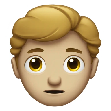 irish sad man sticker