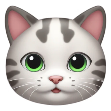 Kawaii cat sticker