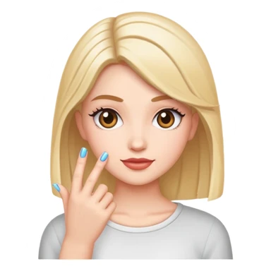 Preslees nails emote sticker