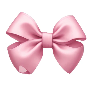 Light pink bows sticker