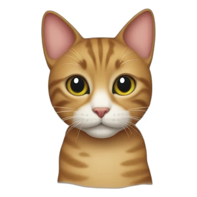 Cat an ctitch sticker