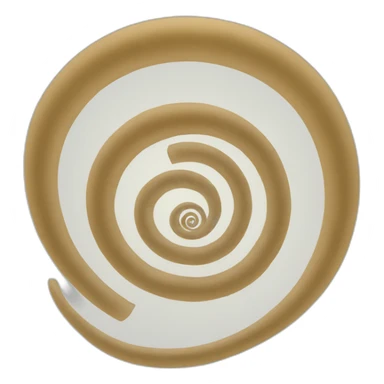 double spiral sticker