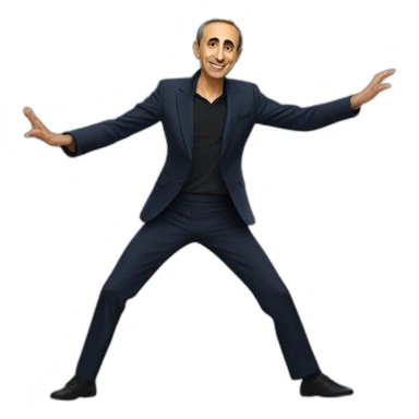 eric zemmour qui dance sticker