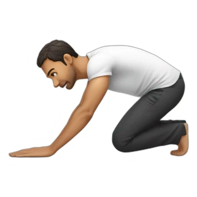 Man make so many push up sticker