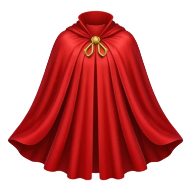 completely red cape sticker