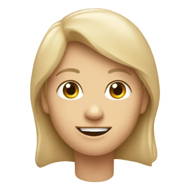 Beige hartje sticker